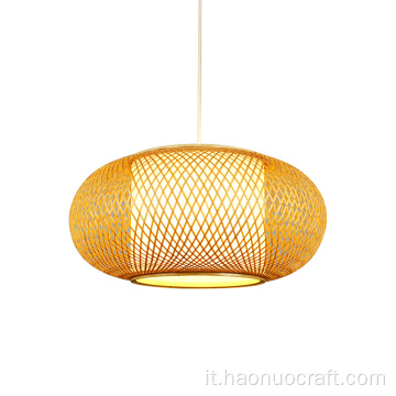 Illuminazione moderna del lampadario di bambù per il soggiorno di tatami